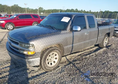 1999 Chevrolet Silverado 1500 Ls из США, поврежденный, VIN 2GCEC19W6X1249525